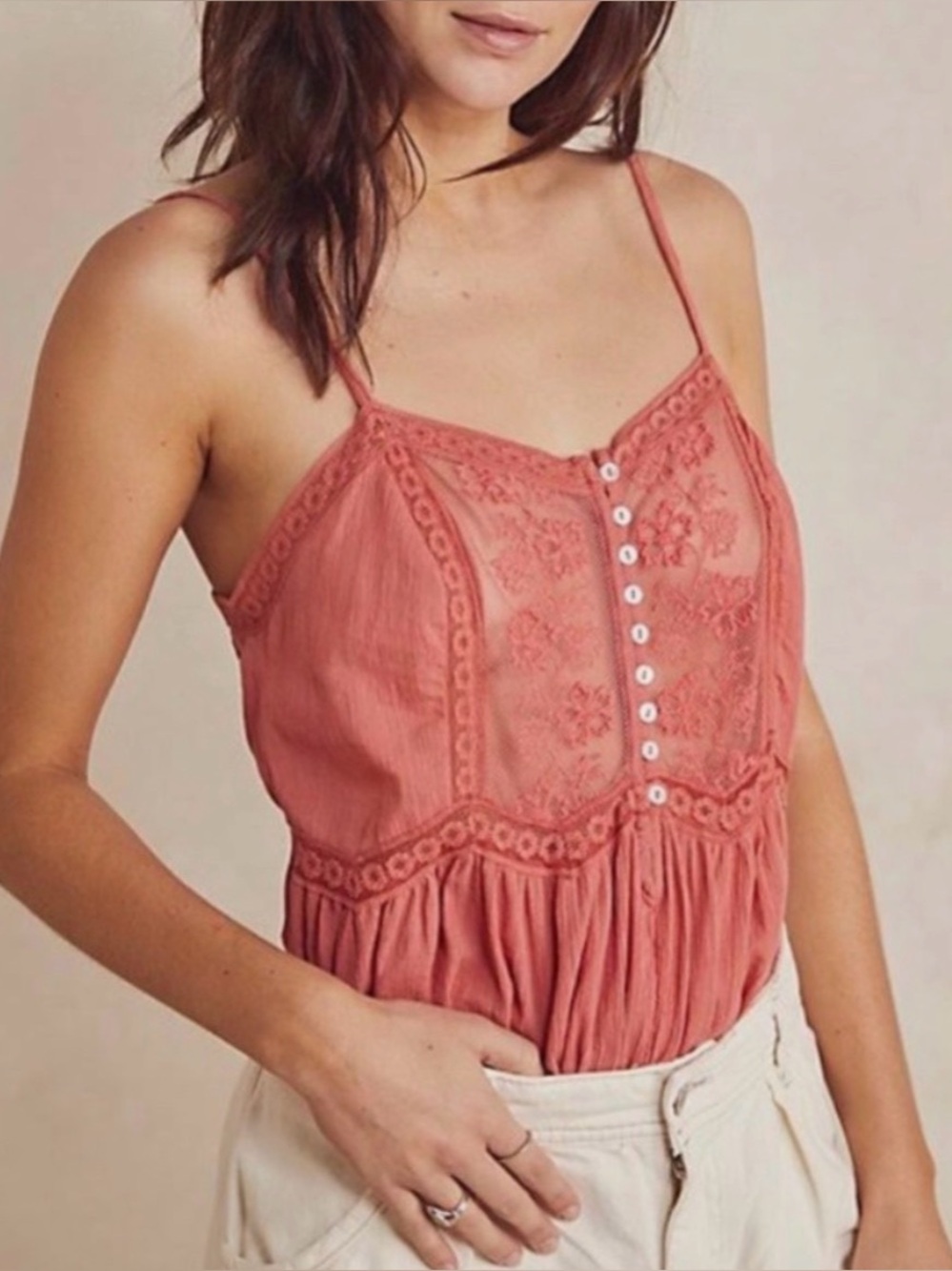 NWOT Free People Intimately Still The One Bodysuit